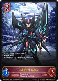 Blaster Dark - CP03: Cardfight!! Vanguard - Shadowverse: Evolve card