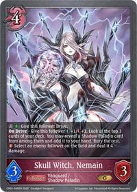 Skull Witch, Nemain - CP03: Cardfight!! Vanguard - Shadowverse: Evolve card