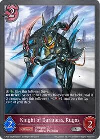Knight of Darkness, Rugos - CP03: Cardfight!! Vanguard - Shadowverse: Evolve card
