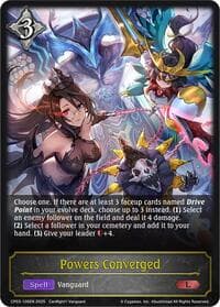 Powers Converged (126EN) - CP03: Cardfight!! Vanguard - Shadowverse: Evolve card