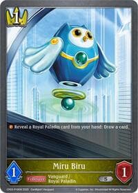 Miru Biru - P19EN (Foil) - CP03: Cardfight!! Vanguard - Shadowverse: Evolve card