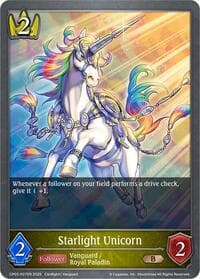 Starlight Unicorn - P27EN (Foil) - CP03: Cardfight!! Vanguard - Shadowverse: Evolve card