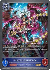 Mistress Hurricane - P31EN (Foil) - CP03: Cardfight!! Vanguard - Shadowverse: Evolve card