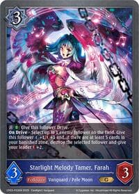 Starlight Melody Tamer, Farah - P33EN (Foil) - CP03: Cardfight!! Vanguard - Shadowverse: Evolve card