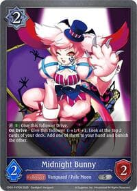Midnight Bunny - P37EN (Foil) - CP03: Cardfight!! Vanguard - Shadowverse: Evolve card