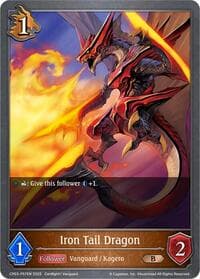 Iron Tail Dragon - P57EN (Foil) - CP03: Cardfight!! Vanguard - Shadowverse: Evolve card