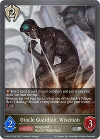 Oracle Guardian, Wiseman - P77EN (Foil) - CP03: Cardfight!! Vanguard - Shadowverse: Evolve card