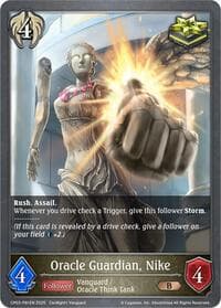 Oracle Guardian, Nike - P81EN (Foil) - CP03: Cardfight!! Vanguard - Shadowverse: Evolve card