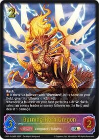 Burning Horn Dragon (SL) - CP03: Cardfight!! Vanguard - Shadowverse: Evolve card