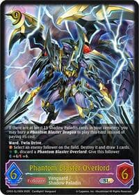 Phantom Blaster Overlord (SL) - CP03: Cardfight!! Vanguard - Shadowverse: Evolve card