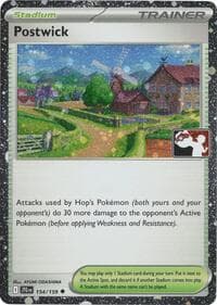 Postwick - 154/159 (Cosmos Holo) - Prize Pack Series Cards - Pokemon card
