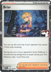 Briar - 132/142 (Cosmos Holo) - Prize Pack Series Cards - Pokemon card