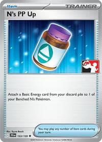 N's PP Up - Prize Pack Series Cards - Pokemon card