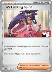Iris's Fighting Spirit - Prize Pack Series Cards - Pokemon card