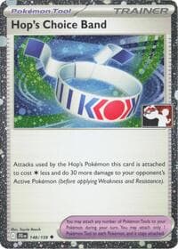Hop's Choice Band - 148/159 (Cosmos Holo) - Prize Pack Series Cards - Pokemon card