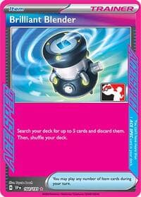 Brilliant Blender - Prize Pack Series Cards - Pokemon card