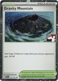 Gravity Mountain - 177/191 (Cosmos Holo) - Prize Pack Series Cards - Pokemon card