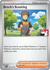 Brock's Scouting - Prize Pack Series Cards - Pokemon card