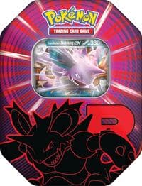 Team Rocket Tin [Team Rocket's Nidoking ex] (International Version) - Miscellaneous Cards & Products - Pokemon card