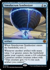 Simulacrum Synthesizer - Promo Pack: Edge of Eternities - Magic: The Gathering card