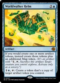 Worldwalker Helm - Promo Pack: Edge of Eternities - Magic: The Gathering card