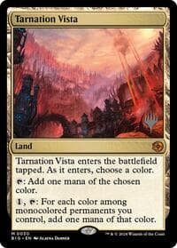 Tarnation Vista - Promo Pack: Edge of Eternities - Magic: The Gathering card