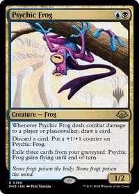 Psychic Frog - Promo Pack: Edge of Eternities - Magic: The Gathering card
