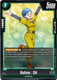 Bulma : SH - Wish For Shenron - Dragon Ball Super: Fusion World card