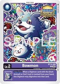 Bowmon (Regionals 25-26 Season 2 Participant) - Blast Ace - Digimon Card Game card