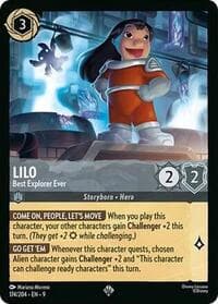 Lilo - Best Explorer Ever - Fabled - Disney Lorcana card