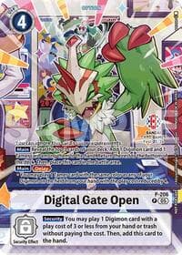 Digital Gate Open - P-206 (BANDAI Card Games Fest 25-26) - Digimon Promotion Cards - Digimon Card Game card