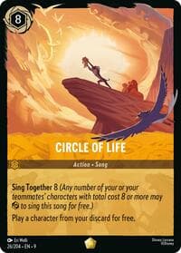 Circle of Life - Fabled - Disney Lorcana card