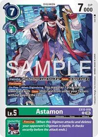 Astamon - Sinister Order - Digimon Card Game card