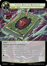 Living Book of Belphegor - Descent into the Raven's Catacombs - Force of Will card