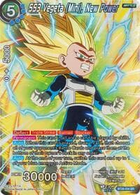 SS3 Vegeta (Mini), New Power - Prismatic Clash - Dragon Ball Super: Masters card