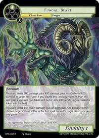 Fungal Blast - Descent into the Raven's Catacombs - Force of Will card