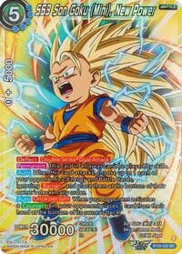 SS3 Son Goku (Mini), New Power - Prismatic Clash - Dragon Ball Super: Masters card
