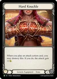 Hard Knuckle - FAB335 - Flesh and Blood: Promo Cards - Flesh and Blood TCG card