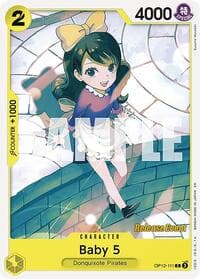 Baby 5 (111) - Legacy of the Master Release Event Cards - One Piece Card Game card
