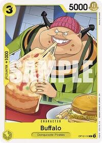 Buffalo - Legacy of the Master Release Event Cards - One Piece Card Game card