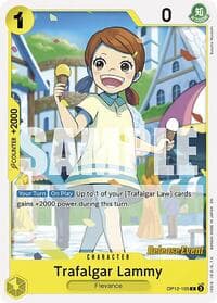 Trafalgar Lammy - Legacy of the Master Release Event Cards - One Piece Card Game card