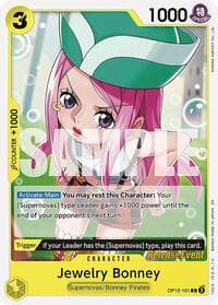 Jewelry Bonney (101) - Legacy of the Master Release Event Cards - One Piece Card Game card