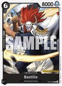 Bastille - Legacy of the Master Release Event Cards - One Piece Card Game card