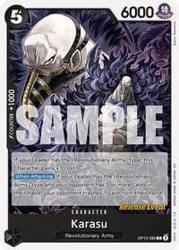 Karasu - Legacy of the Master Release Event Cards - One Piece Card Game card