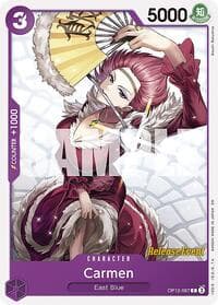 Carmen - Legacy of the Master Release Event Cards - One Piece Card Game card