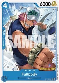 Fullbody - Legacy of the Master Release Event Cards - One Piece Card Game card