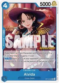 Alvida - Legacy of the Master Release Event Cards - One Piece Card Game card