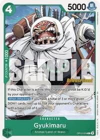 Gyukimaru - Legacy of the Master Release Event Cards - One Piece Card Game card