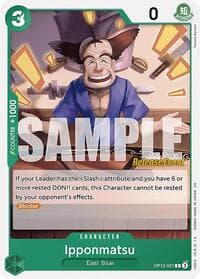 Ipponmatsu - Legacy of the Master Release Event Cards - One Piece Card Game card