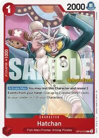 Hatchan - Legacy of the Master Release Event Cards - One Piece Card Game card